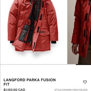 Canada Goose Parka Coat Men